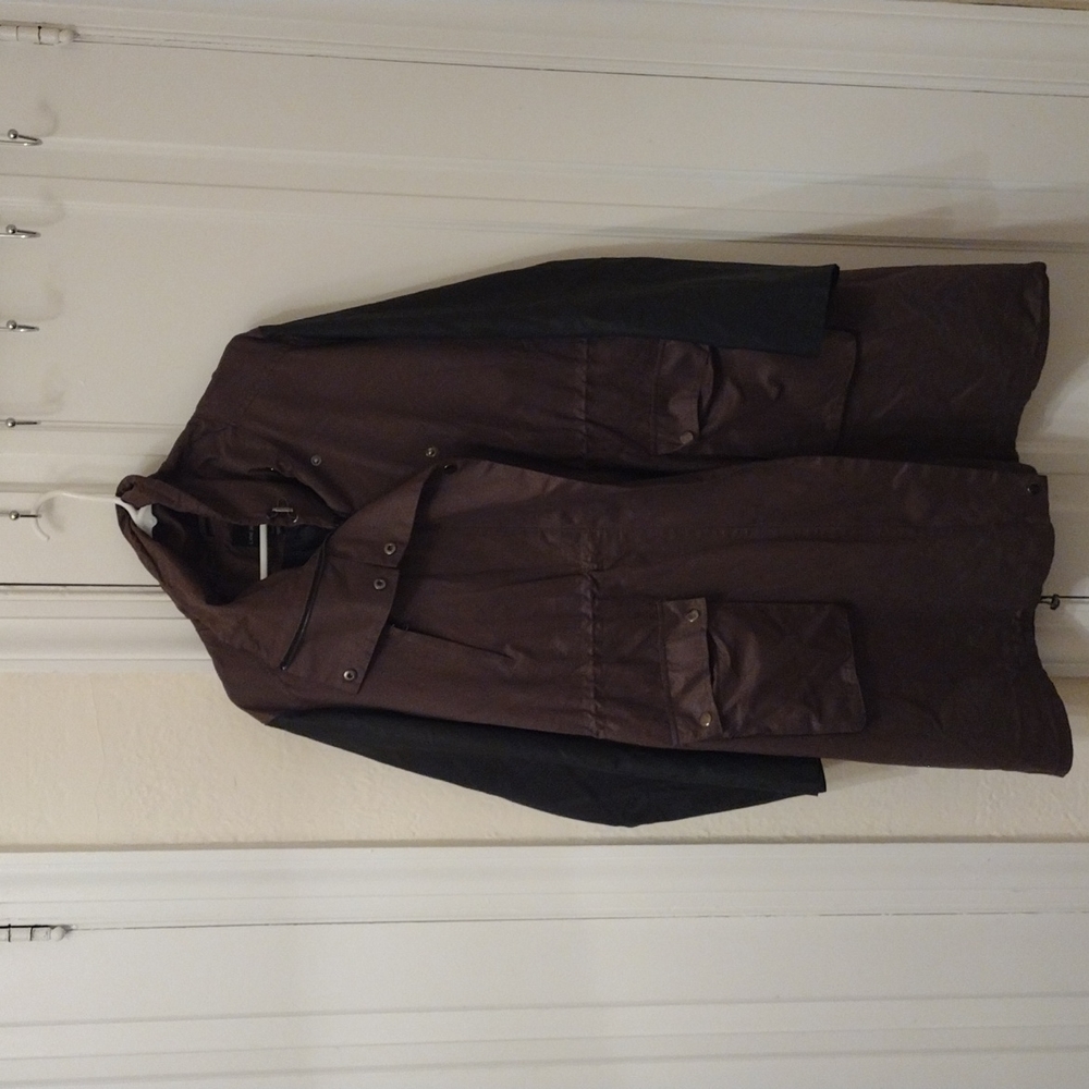 Lane Bryant | Olive Green and Black Fall Jacket